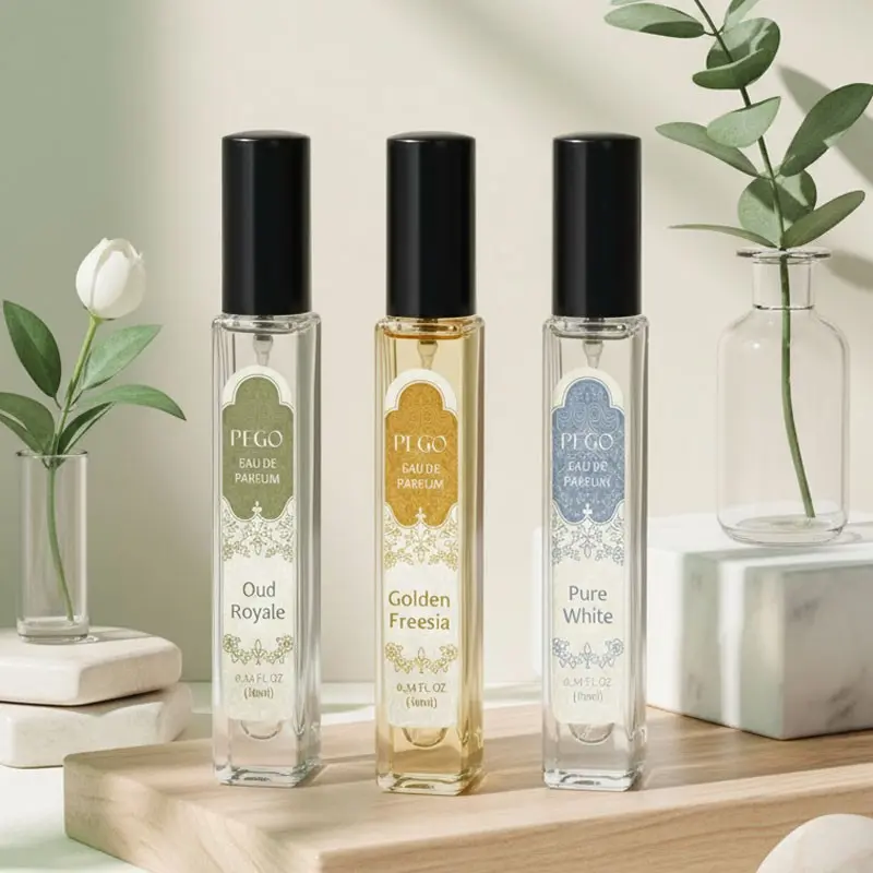 Pego Neutral Perfume 10ML, 8 Fragrance Options, Unisex Classic Eau De Cologne, Long-Lasting Luxury Scent, Ideal for Daily Use & Travel, Gift Choice