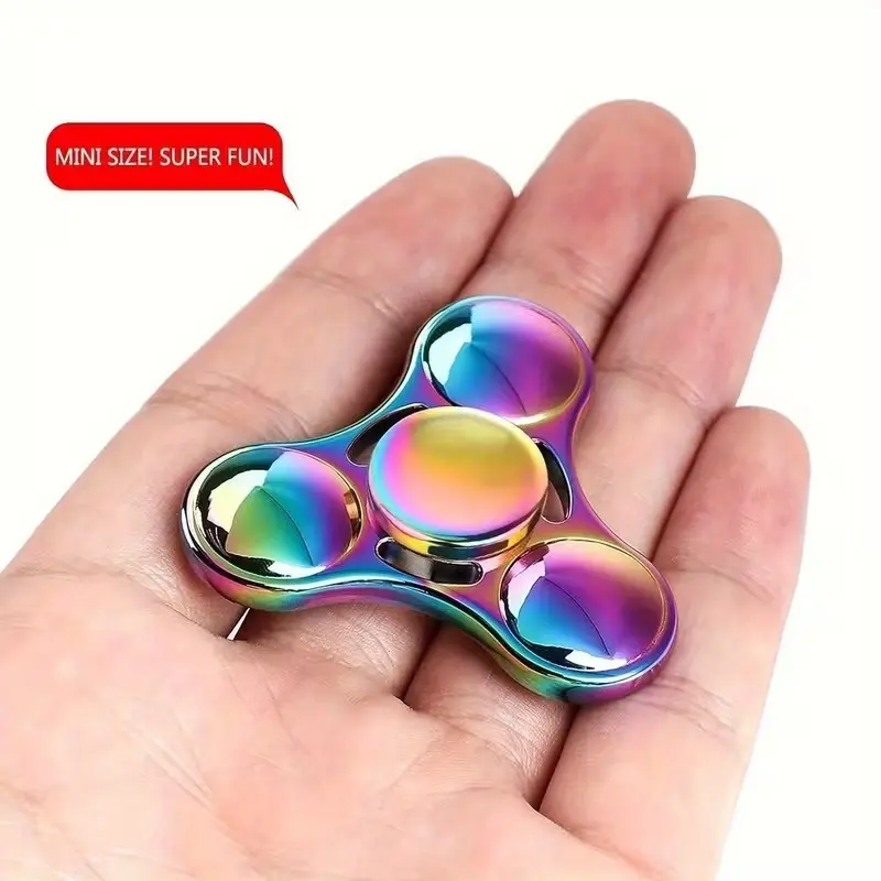 High-Speed Fidget Spinner Toy, Durable Stainless Steel, Precision Bearings, Stress Relief, Focus Aid, Perfect for Boredom, Fidget Gadget