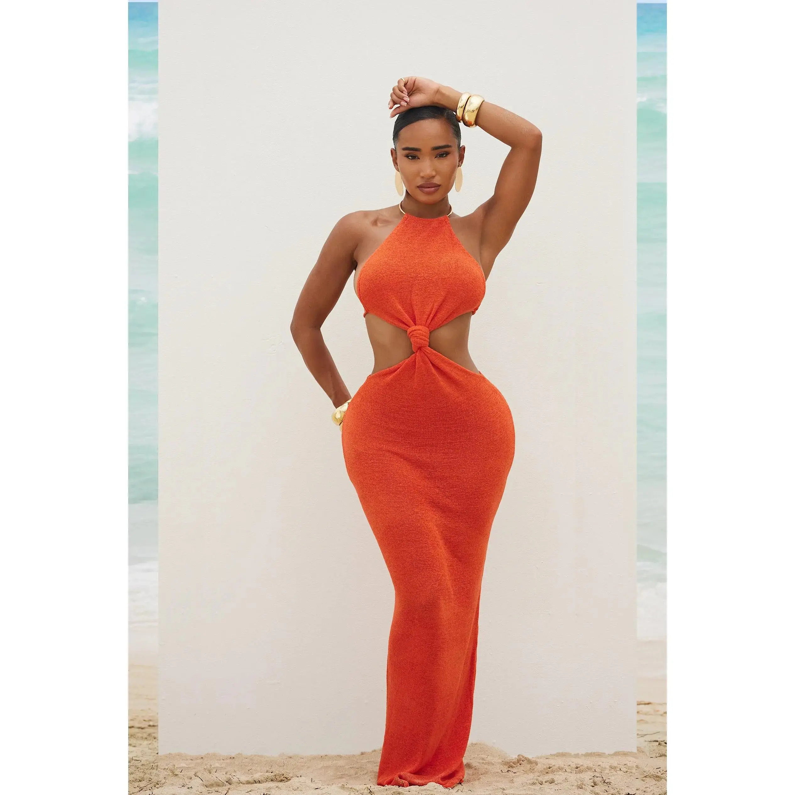 Matte Resort Amara Dress - Sunset