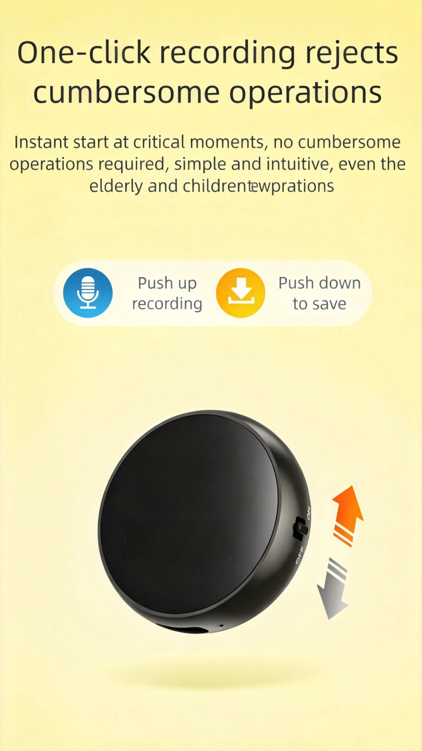 YiNet Voice Activated Recorder  festival gift , Compact Audio Recorder, Audio Recording Device, Grabadora De Audio Digital Usb Wireless Portable Mini recording pen