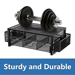 Simple Trending Coffee Pod Holder for K Cups 2 Tier Sliding Storage Drawer 63 Large or 80 Small Capsule Organizer Black Metal Frame 20D x 10W x 5.8H