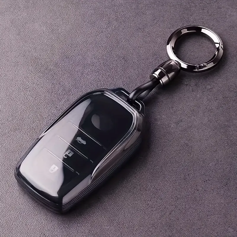 For Toyota Car Key Cover, Remote Control Protective Case, High-end, Stylish, Simple, Business, For Men And Women