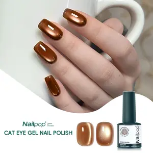 Trendy Cat Eye Gel Polish for Salon/Home | Magnetic UV Nail Gel, 7.5ml