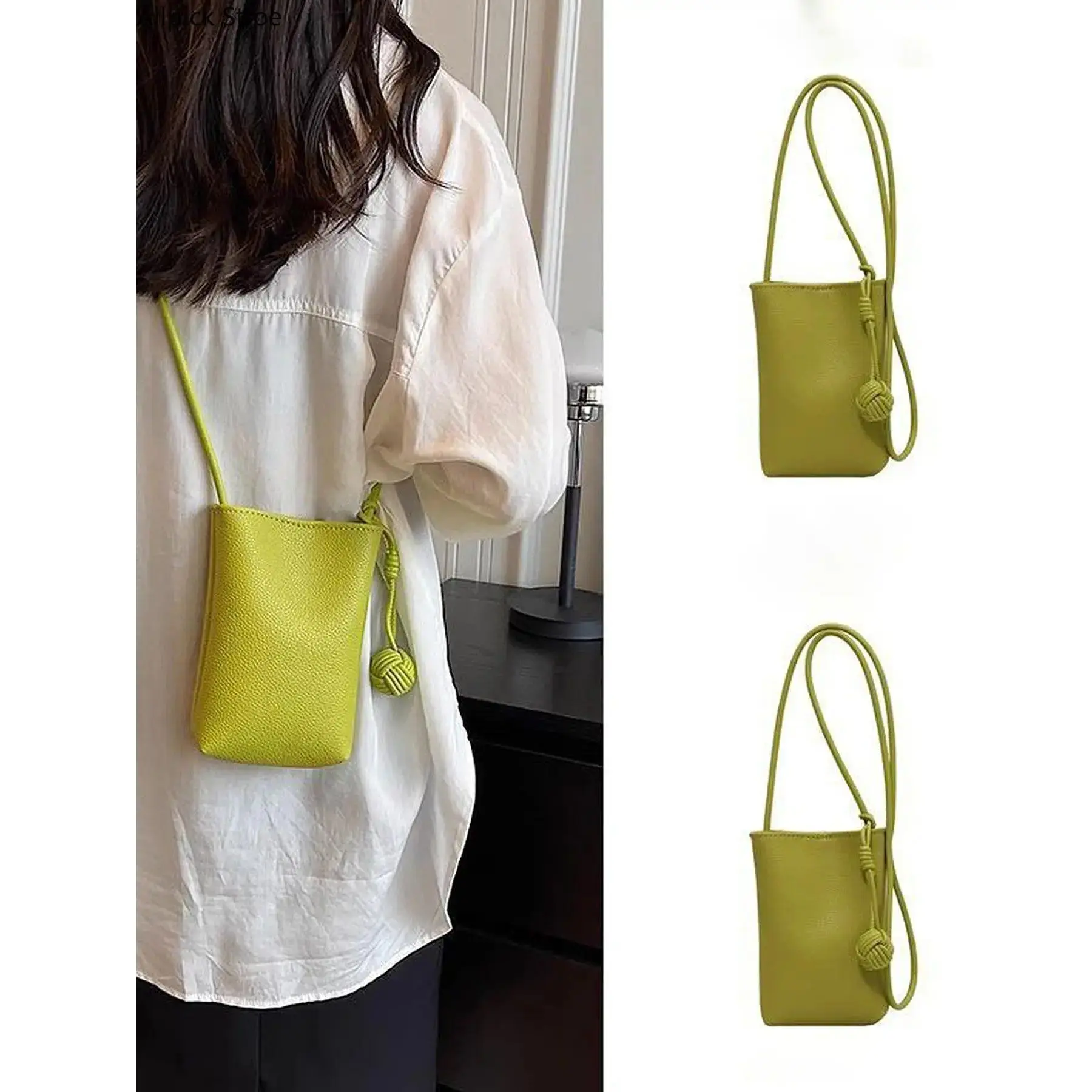 Mini Crossbody Purse for Women, Solid Color Crossover Handbag with Adjustable Strap, Small Phone Pouch for Daily Travel, Casual Crossbody Bags, Chic Crossbody Purse