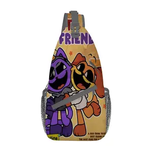 Poppy Playtime Sling Bag Full Print Shoulder Chest Bag for Everyday Use