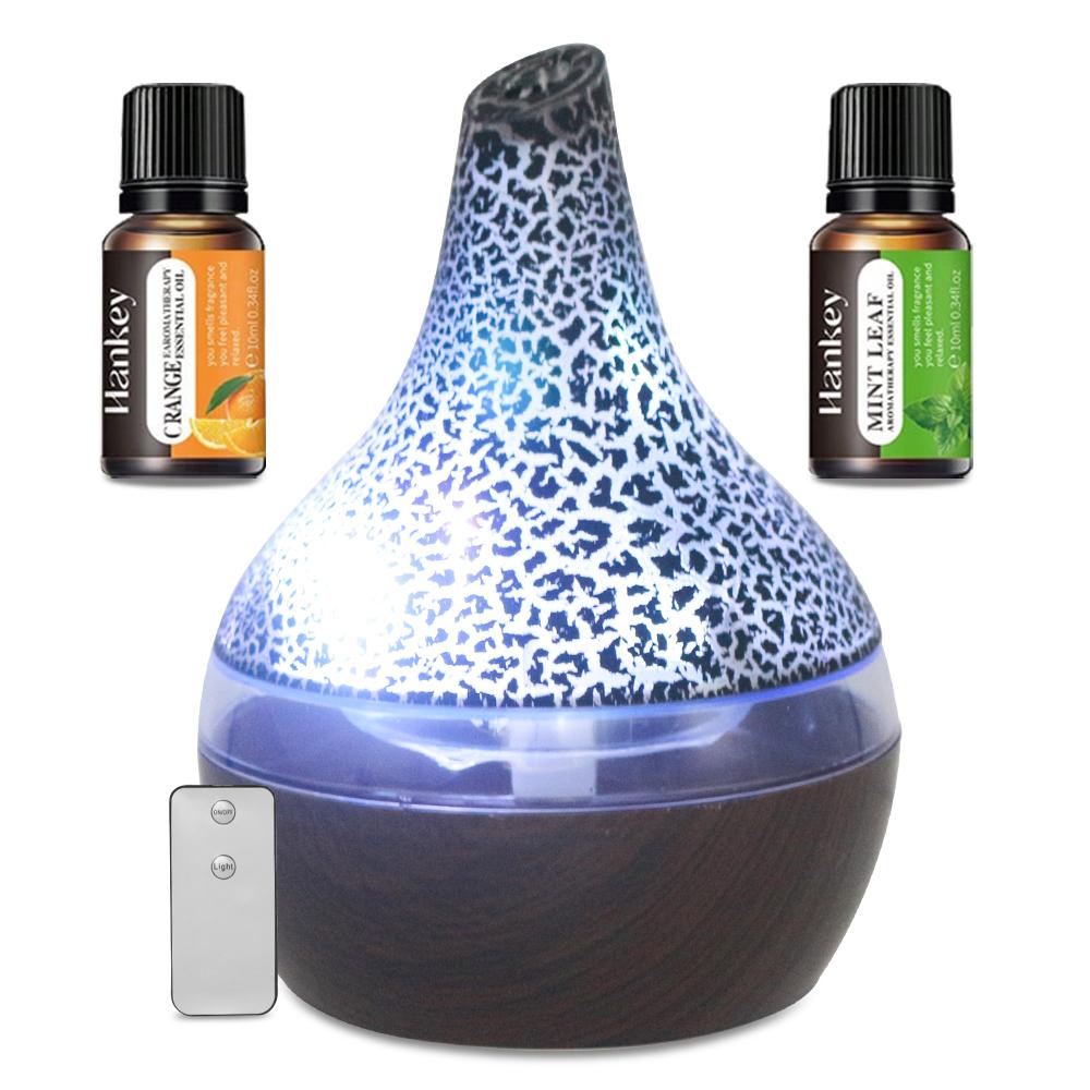 Portable 300ML USB Essential Oil Diffuser with 7 LED Colors Quiet Operation Auto Shut-Off for Desk Travel Aromatherapy Fragrance Humidifier Portable 300ML USB Essential Oil Diffuser with 7 LED Colors Quiet Operation Auto Shut-Off for Desk Travel Aromatherapy Fragrance Humidifier