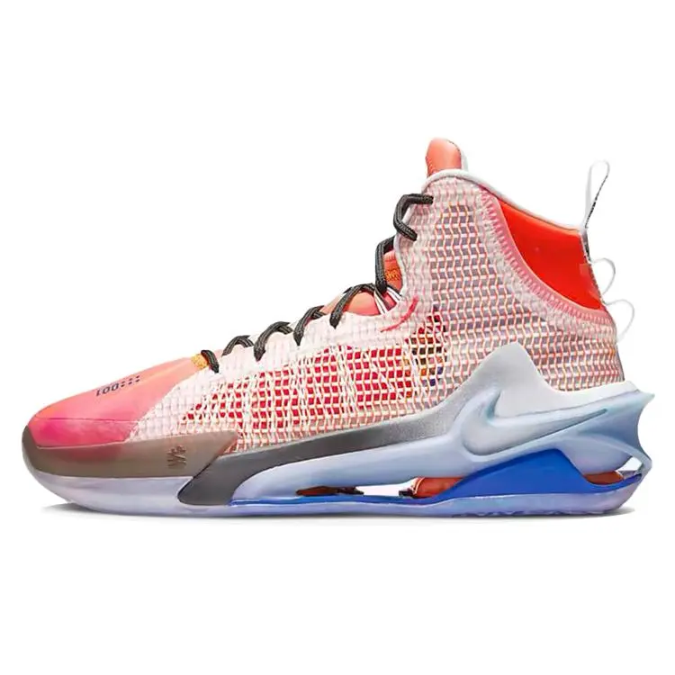 Nike Air Zoom GT Jump EP High-Top Basketball Shoes for Men and Women – Orange and Blue Verifiable, with credentials and supporting global authentication