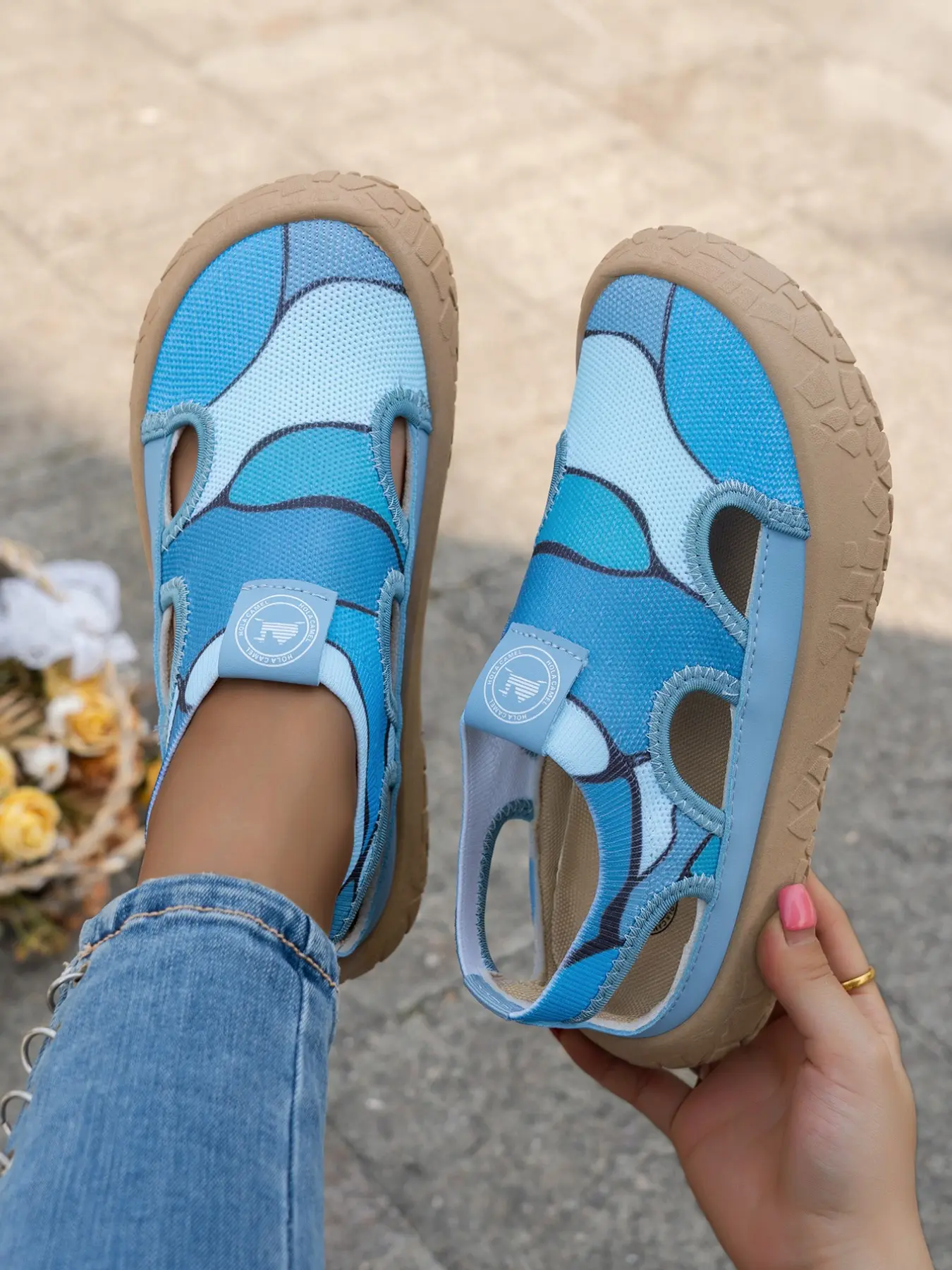 Women's 2026 New Outdoor Casual Mesh Walking Sneakers, Outdoor Walking Footwear, Slip On Walking Shoes, Daily Walking Shoes, Breathable Mesh Cut-Out Design, Round Toe Low Top, Soft Rubber Sole, All-Season Comfort, Summer Walking Shoes