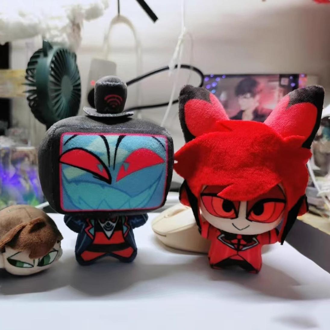 New Anime Hazbins Hotels Plush Doll Cartoon Movie Peripheral Niffty Plushie Soft Stuffed Doll Toy Gift For Kids