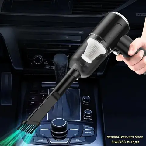 Handheld Wireless Vacuum Cleaner, Powerful Suction, Ideal for Home, Car Interior and Desk Cleaning, Perfect Gift, Efficient and Convenient