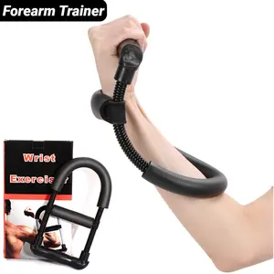 Adjustable Forearm Trainer with Custom Resistance, Grip Strength and Wrist Workout Equipment, Portable Home Gym Tool for Athletes and Climbers