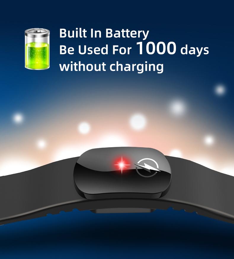 Hot Sales M12-SE Anti-static Silicone Bracelet Men Women Fashion Waterproof Adjustable Winter Human Body Static Eliminator