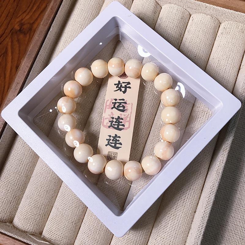 New Chinese-style ceramic bracelet for women: A unique, versatile and high-end ceramic bracelet accessory for summer