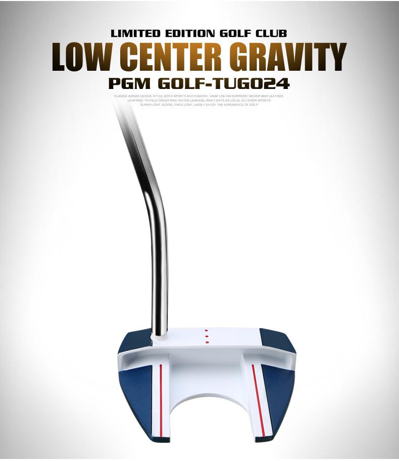 Golf Putter - Men's & Women's - Stainless Steel Stepless Shaft, Low Center of Gravity