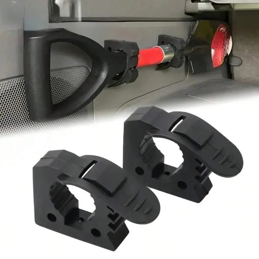 1 Pair Quick Fist Rapid Fix Clamp, Auto Clamp, Portable Rubber Quick Release Mount, Car Accessories, Suitable for Cars, Suvs, Trucks, Trailers, Garage Storage Hook