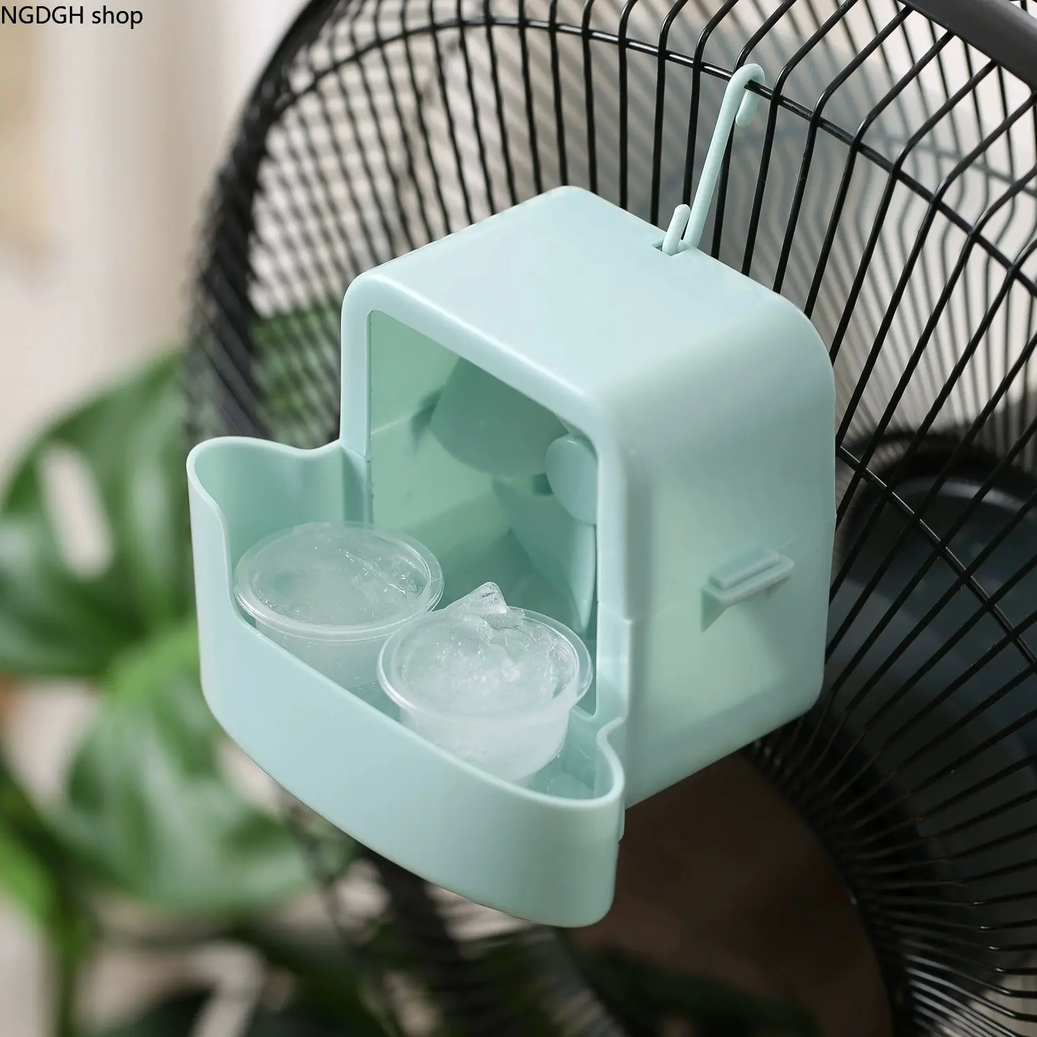 Unisex Fan Ice Cooler Attachment - Hanging Mist Humidifier, Portable Water Ice Tray Cooler, Compact Summer Cooling Accessory for Bedroom, Sports & Outdoor Use, Office, Hanging Mist Humidifier Attachment, Perfect Summer Cooling Accessory