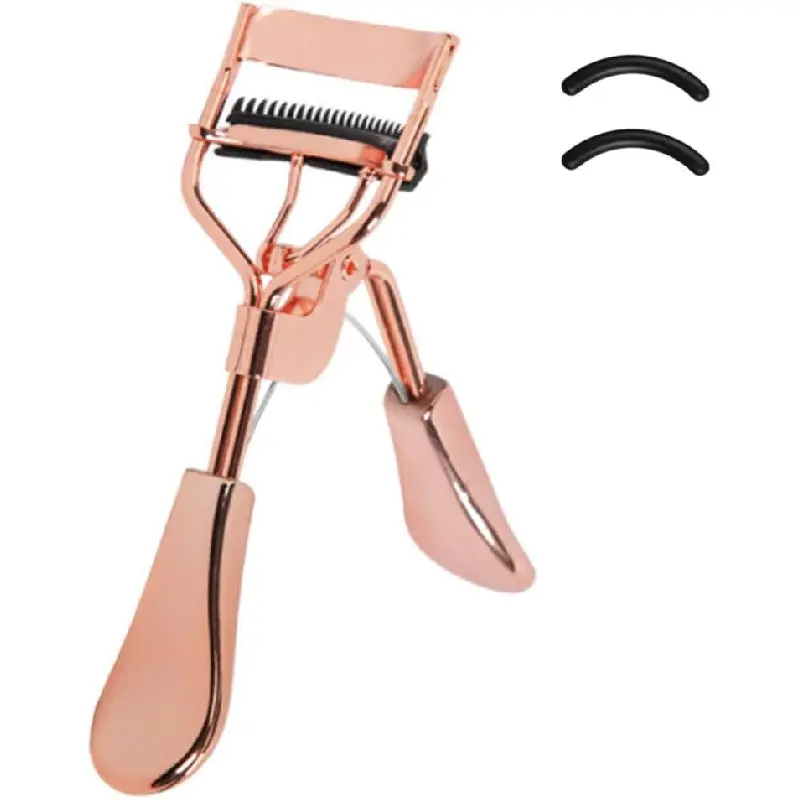 Beauty Eyelash Curler Comb Eyelash Curlers with 2 Silicone Refill Pads Premium Lash Curler Makeup Tool for Women and Girls