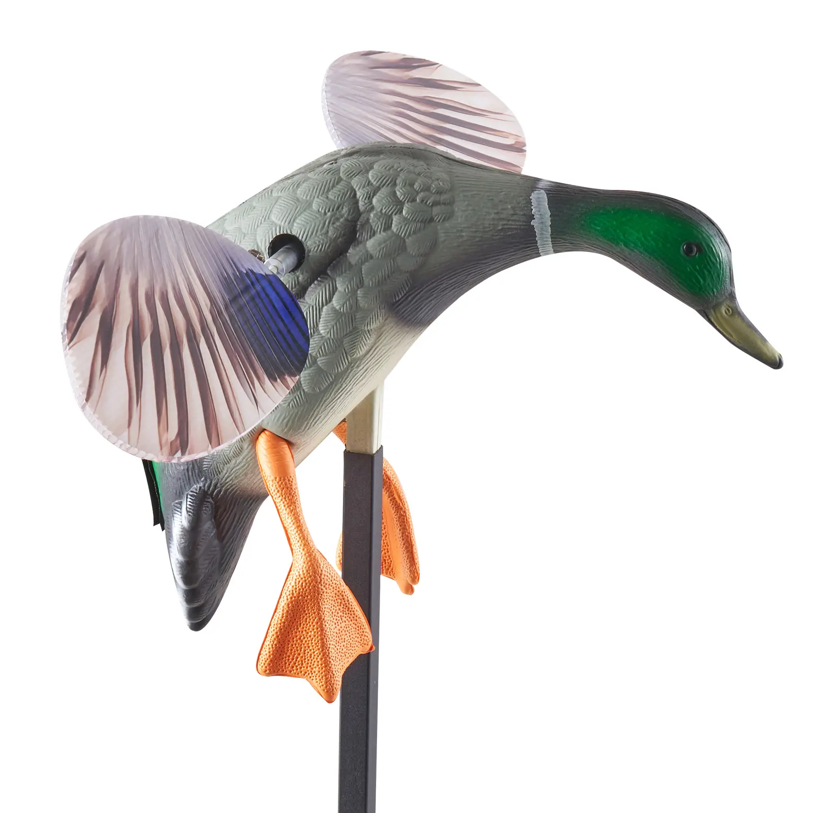 Spinning Wing Motion Duck Decoys, Outdoor Teal Decoys for Hunting, Floating Duck for Pool, Pond, and Lake, Realistic Plastic Duck Hunting Decoy, Garden Yard Decoration, Easy to Carry, 1-Pack