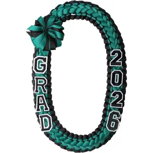 Graduation Leis Grad 2026 money lei Graduation Leis Graduation Necklace Braided Necklaces For High School College Graduation DIY Decors Party SuppliesGift.