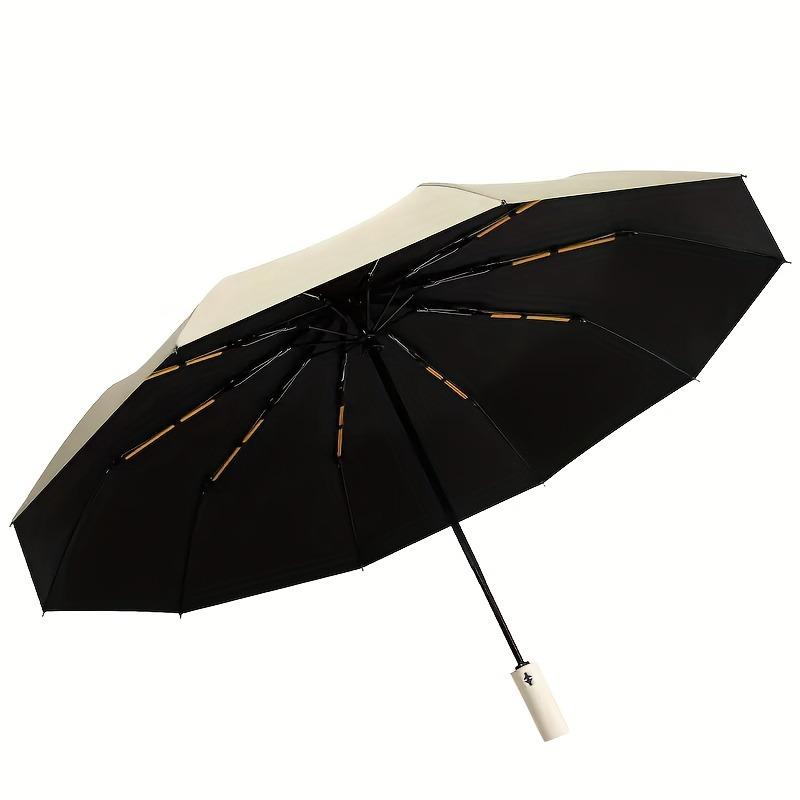 Stay Protected in Any Weather with this Fully Automatic 24-Bone Umbrella - Multiple Colors Available!