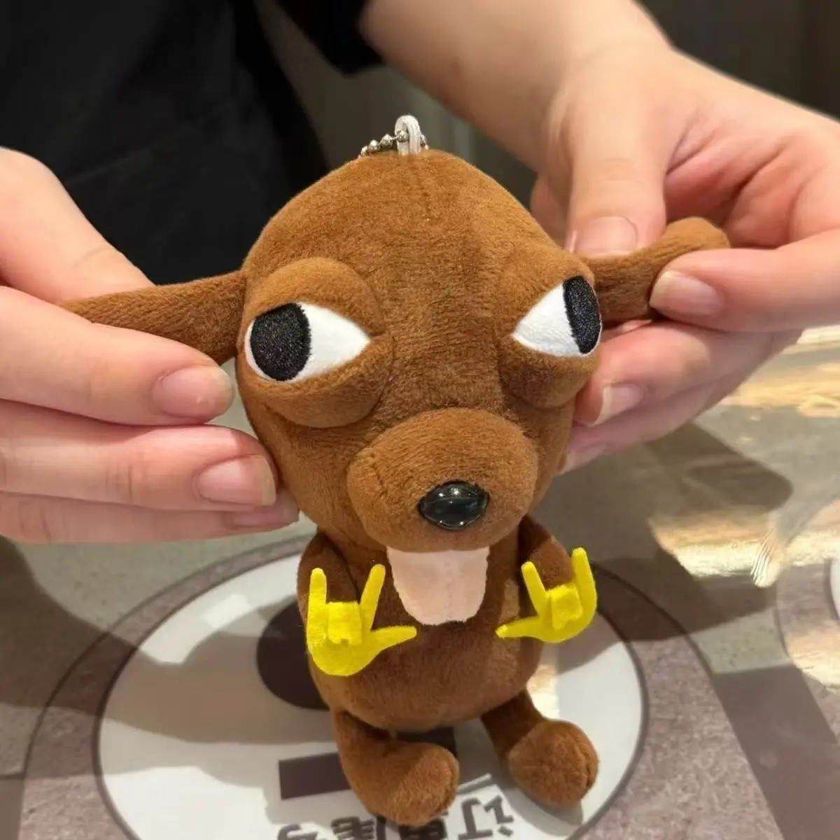 JIAJCHUF, Cute Kawaii Chihuahua Plush Toy, Funny Soft Stuffed Animal, Creative Gift for Kids and Adults