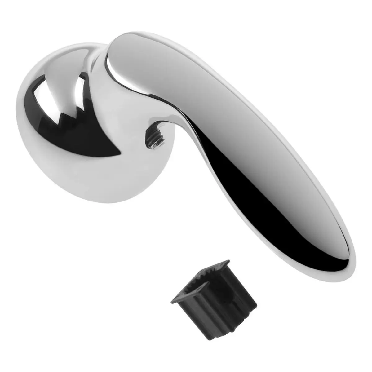 Shower Faucet Handle Kit, Model 1046987-CP, Polished Chrome Finish, Replacement Handle for Bathroom Shower, Easy to Install