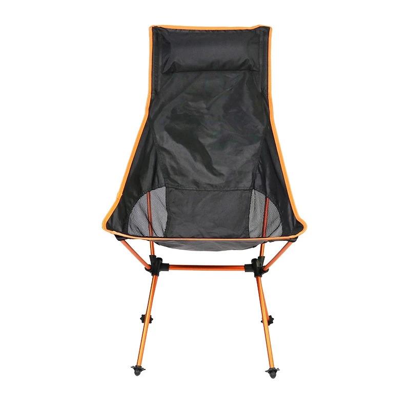 JW-040P Outdoor Folding Camping Chair Lightweight Compact Aluminum Frame Chairs with Storage Bag for Hiking Picnic