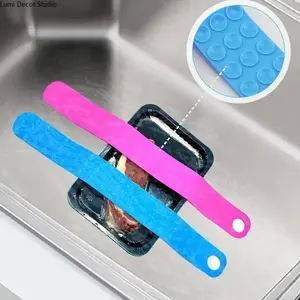2 Pack Thaw Belt – Silicone Sink Thawing Fixator Belt, Longer Faster & Safer Defrosting Belt for Frozen Meat and Vegetable, Super Suction Meat Defroster