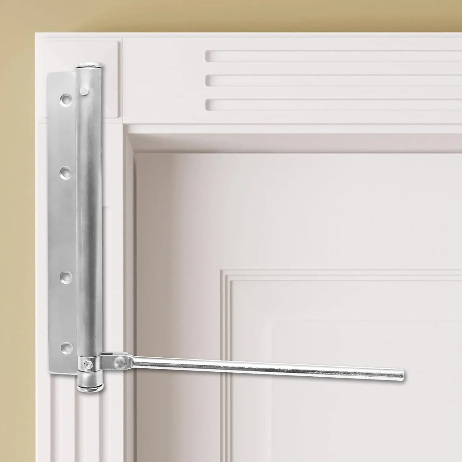 Automatic Door Closer, for  | Stainless Steel, Black Spring Door Closers, Auto Self Closing