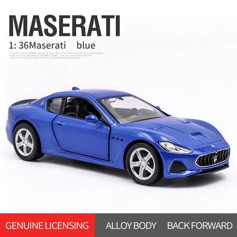 1:36 Maserati Gran Turismo MC High Simulation Exquisite Diecast Toy Vehicles Car Styling Alloy Car Model Toy Cars F38