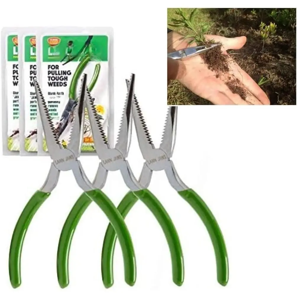 Weed Puller Tool, Grabs Weeds by the Root