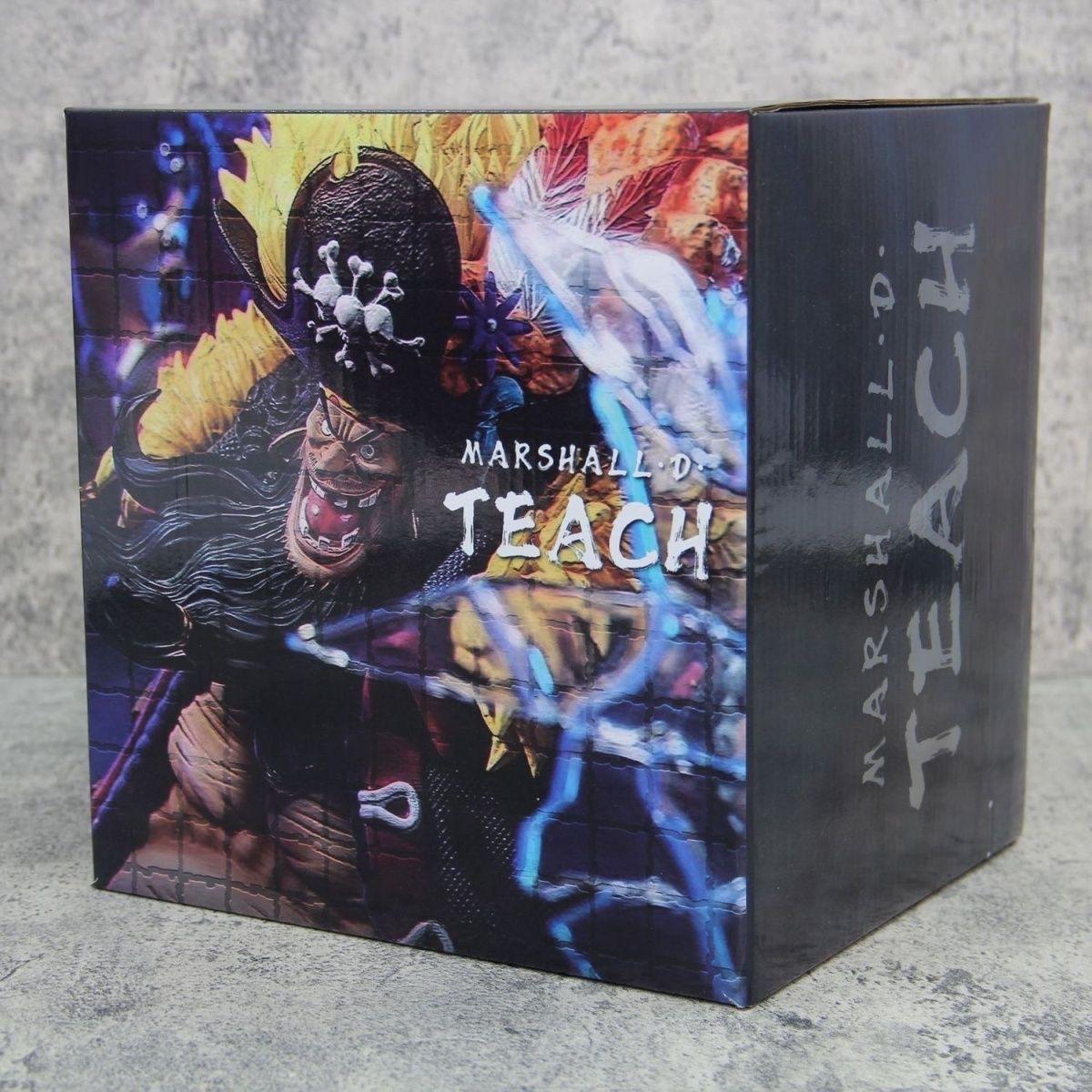 One Piece Blackbeard Marshall D Teach Figures Manga  Anime Figure Black Beard Gk Statue Model Collection Room Ornament Gift