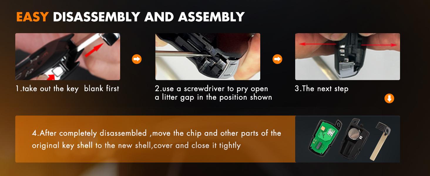 1 X Flip Key Entry Remote Control Key Fob (Shell Case ) Transmitter Replacement for Chevy Colorado Silverado 1500 Silverado 3500 HD for GMC Sierra Sierra 1500 Yukon M3N40821302 4 Buttons