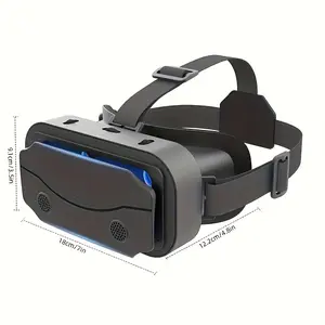 The 2026 upgraded VR headset features ultra-clear 4K virtual reality glasses, is compatible with 4.5 to 7-inch smartphones, offers IMAX cinema-level experience, is suitable for people with myopia, and is an excellent gift choice.