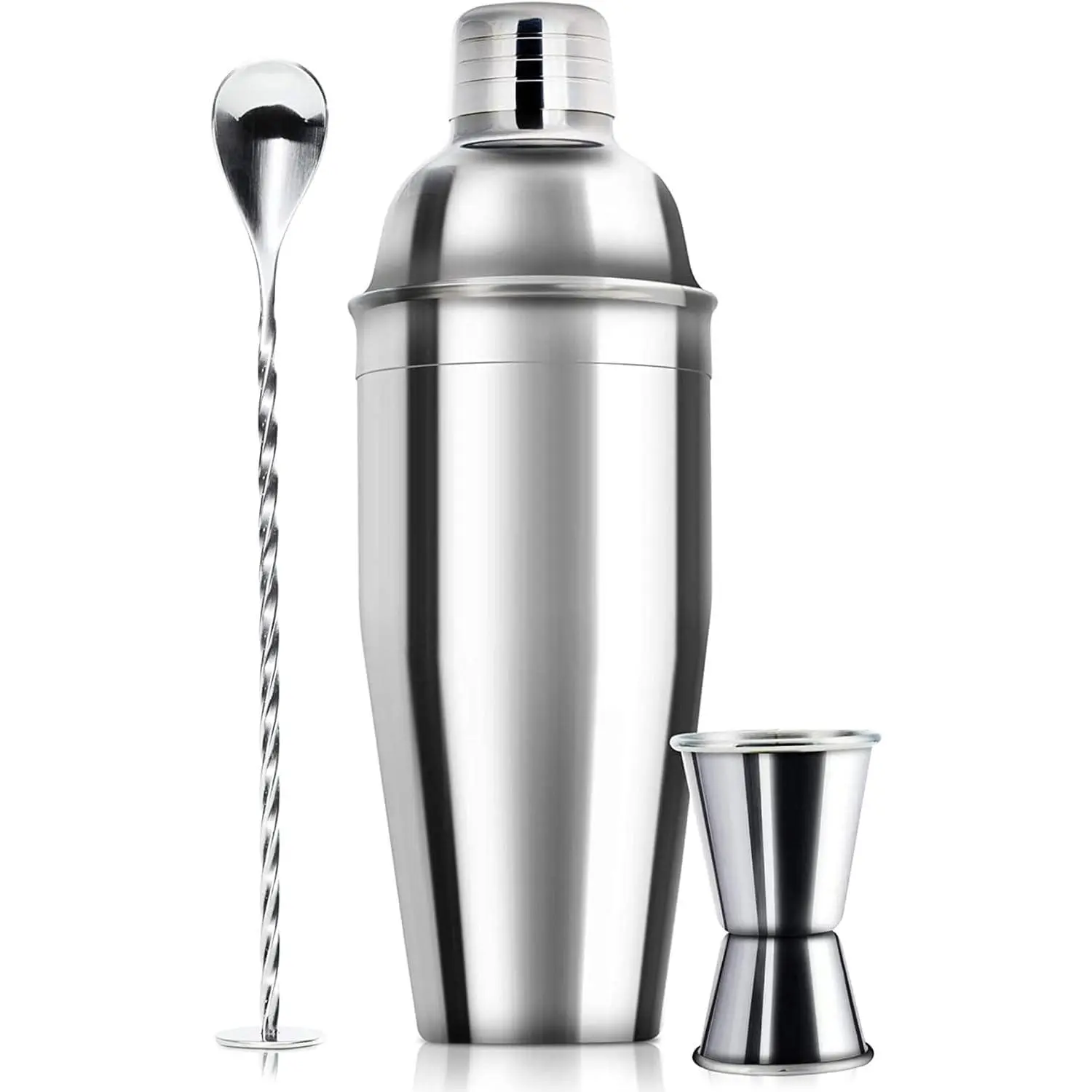 24 oz Cocktail Shaker Set - Professional Margarita Shaker, Professional Stainless Steel Bar Tools, Built-in Cocktail Filter, Suitable for Martini Set
