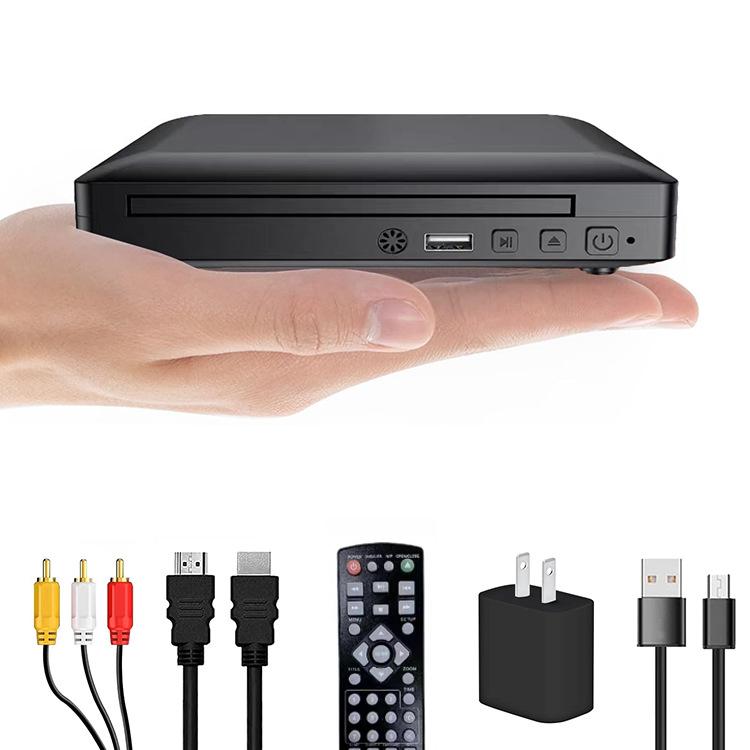 HD Home DVD Player VCD CD Player All-Format Disc Player Kids EVD Disc Player with Full Compatibility