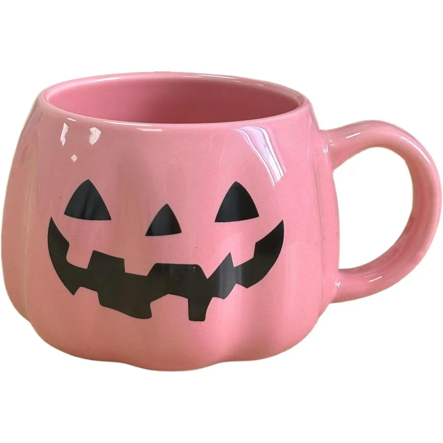 Halloween Mug Novelty Pumpkin Mug  Cute Ceramic  Cup Halloween Coffee Cup Spooky Fall Decor and Christmas Birthdays  Gifts for  and Adults Men Women ()