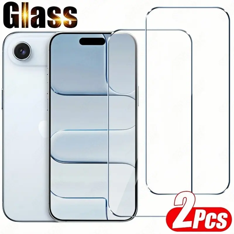 2-Pack Ultra-Thin Full Screen Protective Film for iPhone X-XS-XR-11-12-13-14-15-16-17 Pro-Pro Max, Anti-Fingerprint & Oil Resistant
