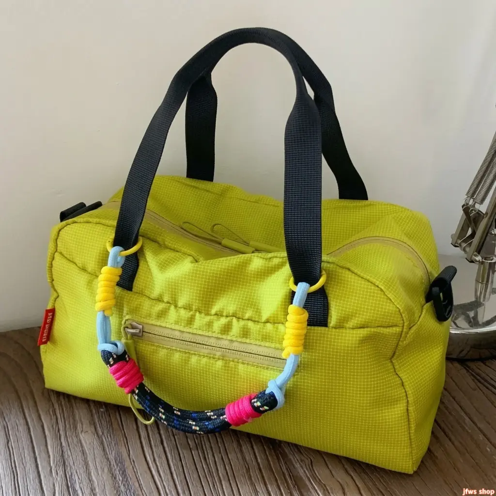 2026 New Japanese Minimalist Crossbody Shoulder Bag for Men Women Large Capacity Lightweight Nylon Water Resistant Tote for Outdoor Sports Travel Work Commute Daily Use US Design