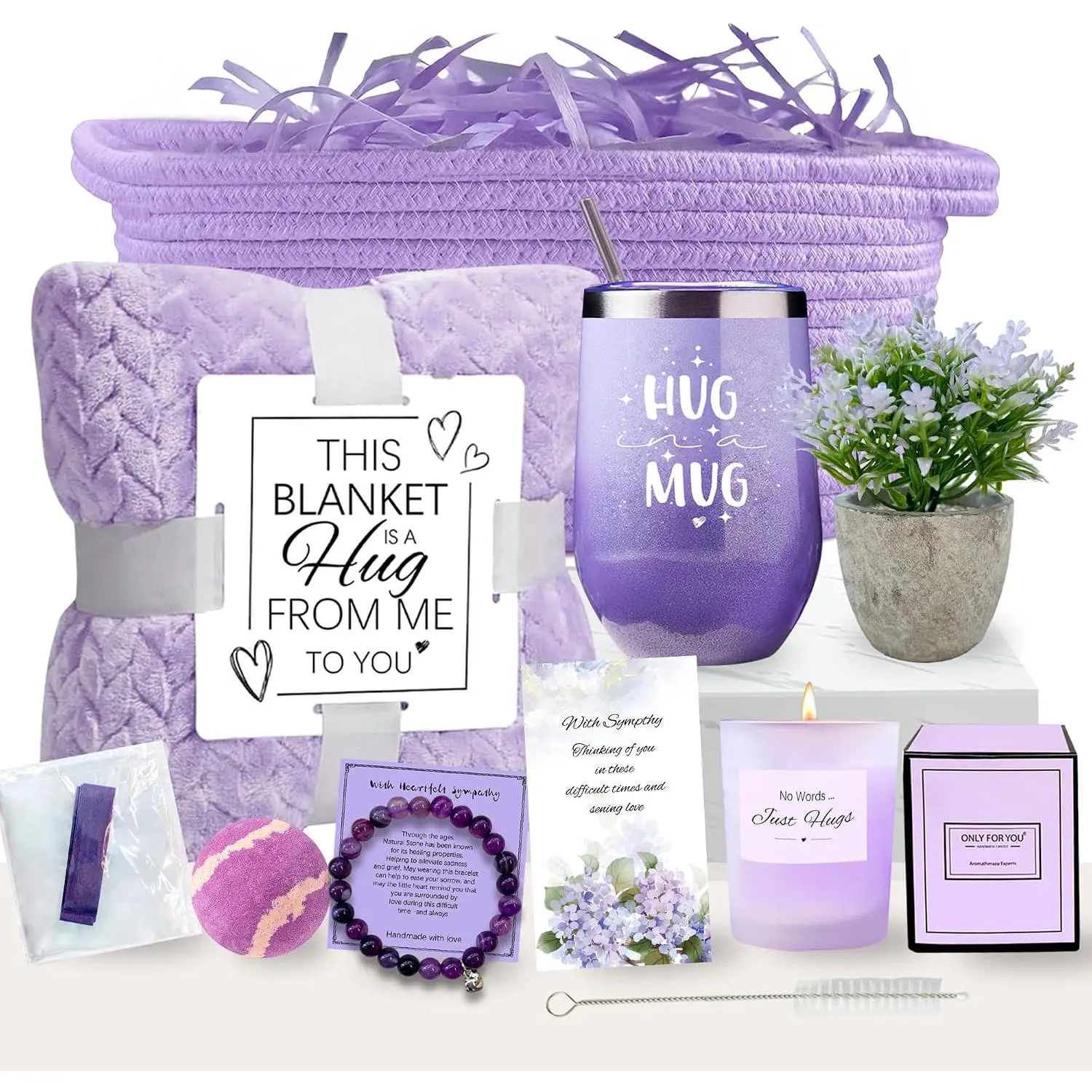 Sympathy  Baskets Sympathy Gifts for Loss of Loved  Dad Mom Husband Sister  Bereavement Gifts Condolences  Basket for Loss Grief Gifts Grieving Gifts Sorry for Your Loss Gifts