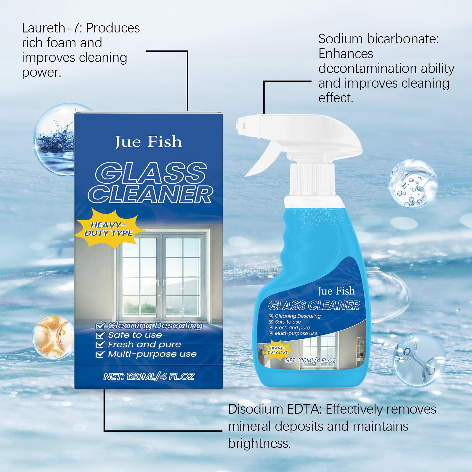Jue-Fish household glass cleaner