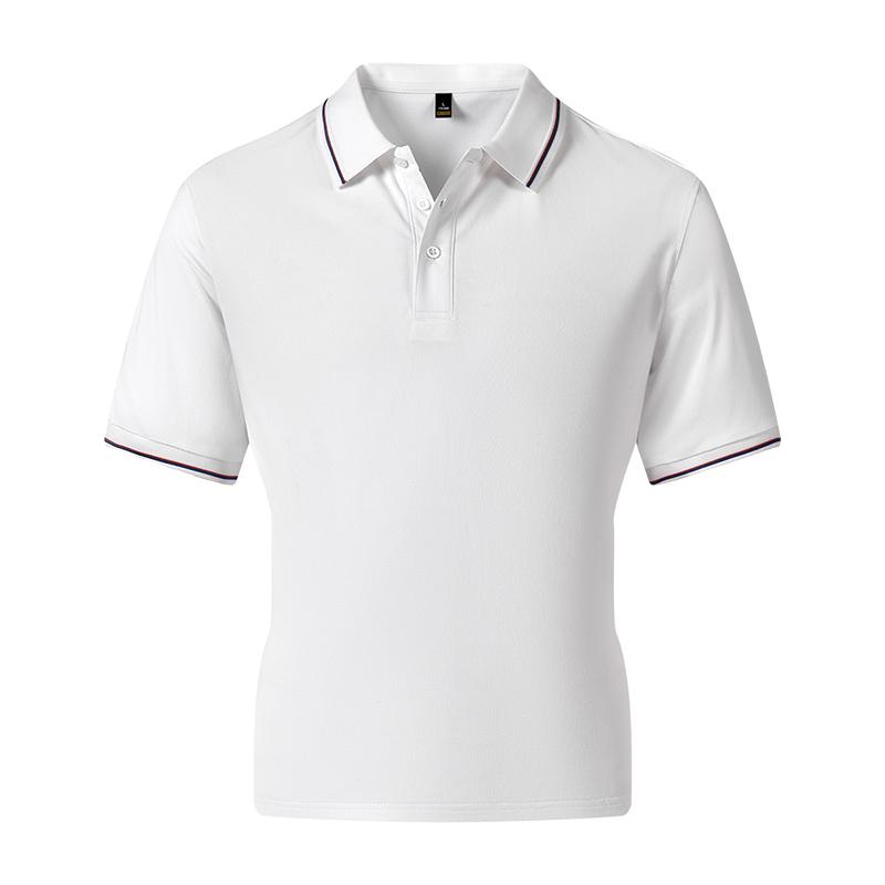 Men's Polo Shirt – Soft and breathable short-sleeved polo shirt, comfortable and casual fit, classic collared shirt, suitable for work, golf, and everyday wear.