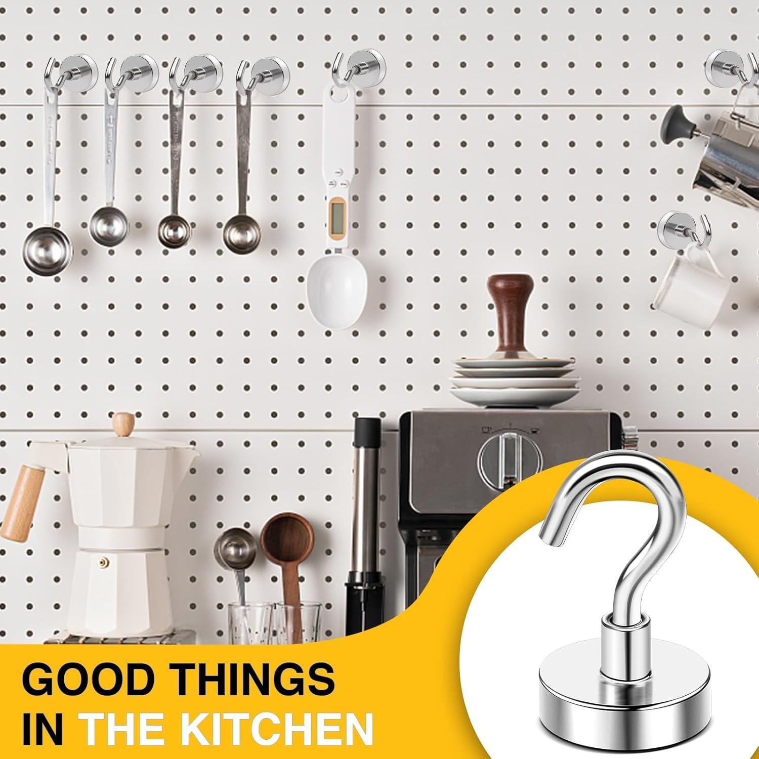 8/16 Pack Swivel Swing Magnetic Hooks 30LBS – Strong Neodymium Hooks for Cruise Cabins, Kitchen, Fridge & Other Magnetic Surfaces, Cruise 2026