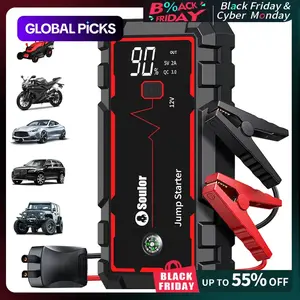 12V Car Battery Jump Starter, Car Battery Booster with Dual USB Fast Charging, Car Emergency Power Supply, Professional Car Repair Tool, Car Essentials #TOP PICKS
