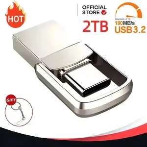 Flash Drives USB 3.2 U Disk  High Speed Metal Pendrive WaterProof Type-C Memoria USB Stick USB Drives usb flash drive