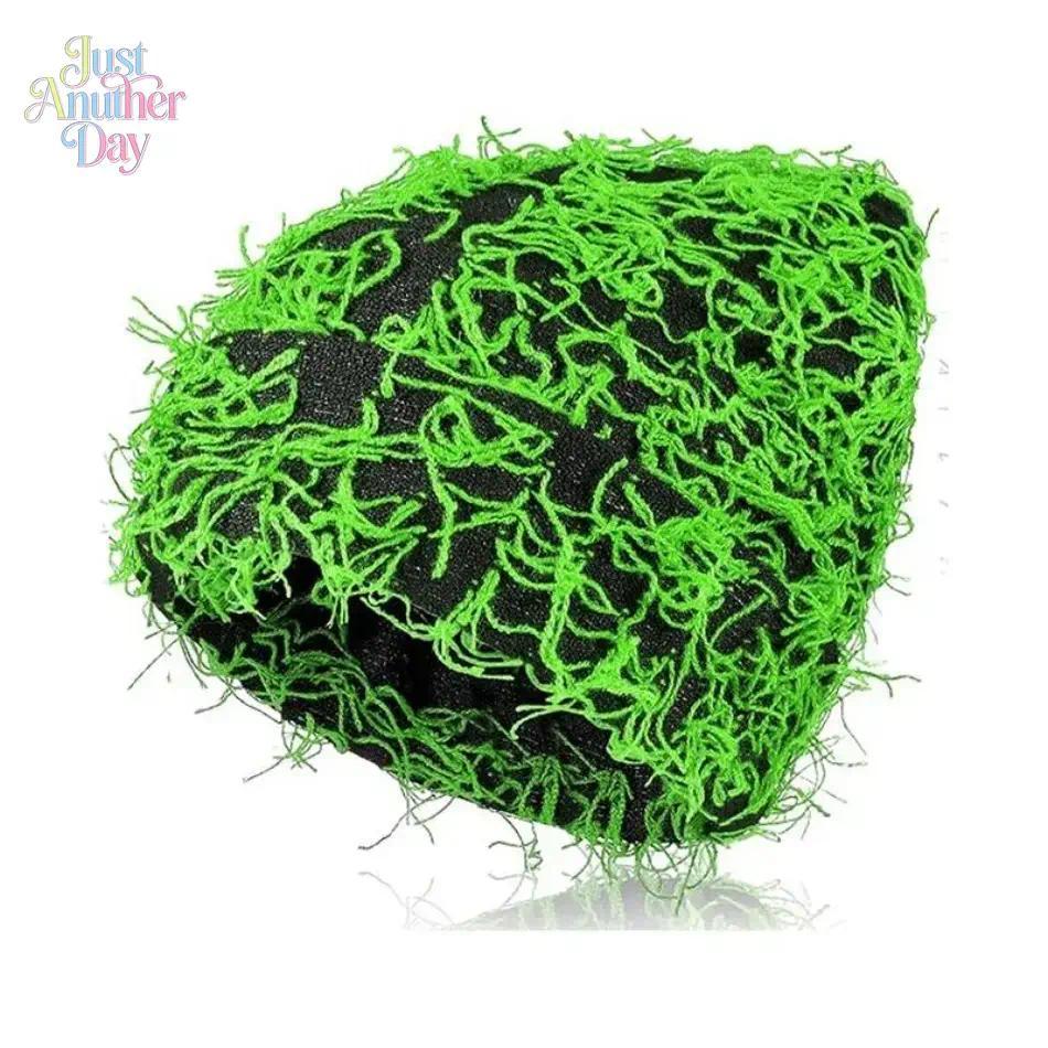 2026 New Arrival Distressed Knitted Fuzzy Beanie – Thick Warm Unisex Winter Hat for Outdoor Daily Wear, TikTokShopBlackFriday Christmas