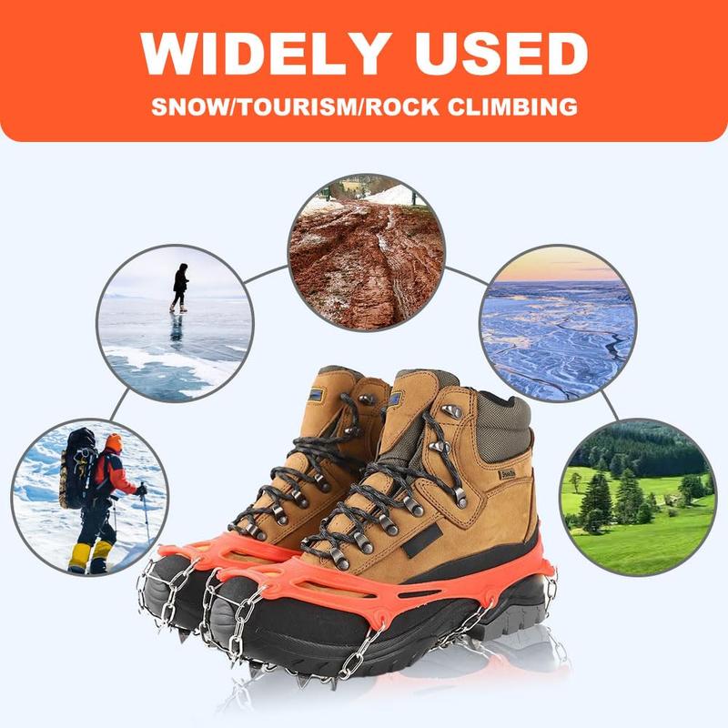 Easy slip-on ice cleats