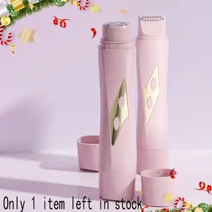 New cordless charging hair trimmer, glowing, painless, can accurately remove hair in hard to reach areas, suitable for holiday gift giving