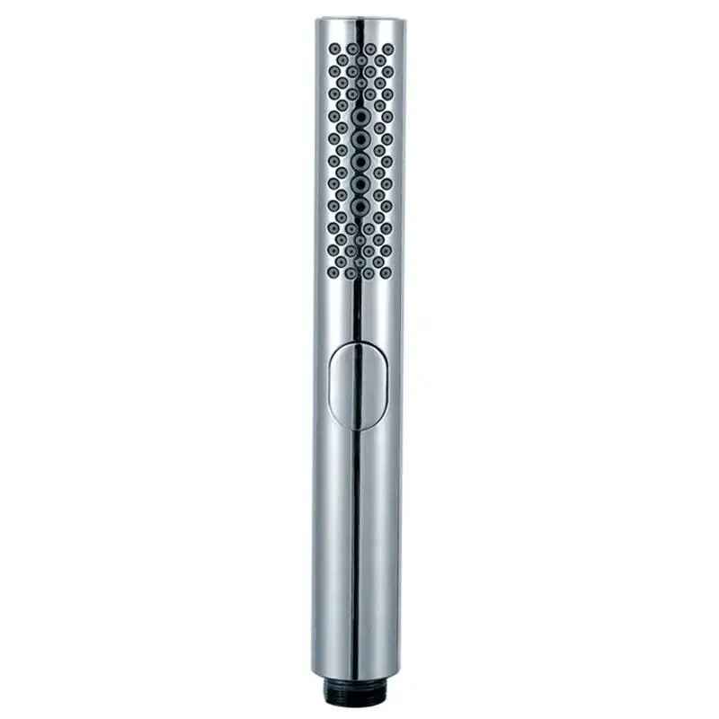 EYFL-Replacement Round Handheld Shower Head, High Pressure Only, With Cleaning Wand For Bathroom