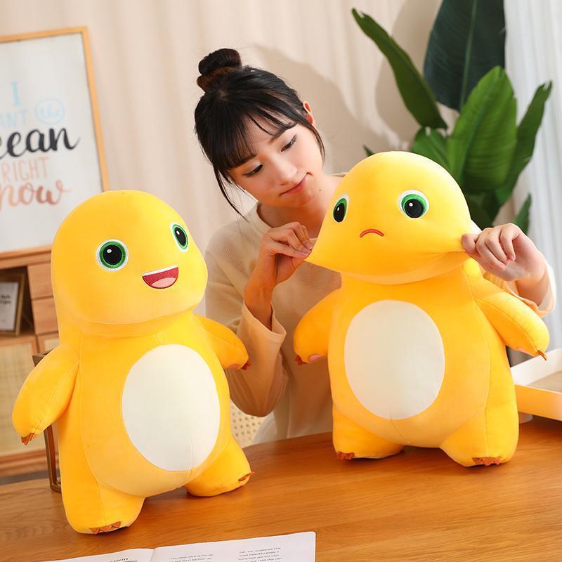 Kawaii Nailong Plush Toys Smile Dinosaur Silly Cute Stuffed Anime Cartoon Pillow Room Decor For Kids Birthday Gift